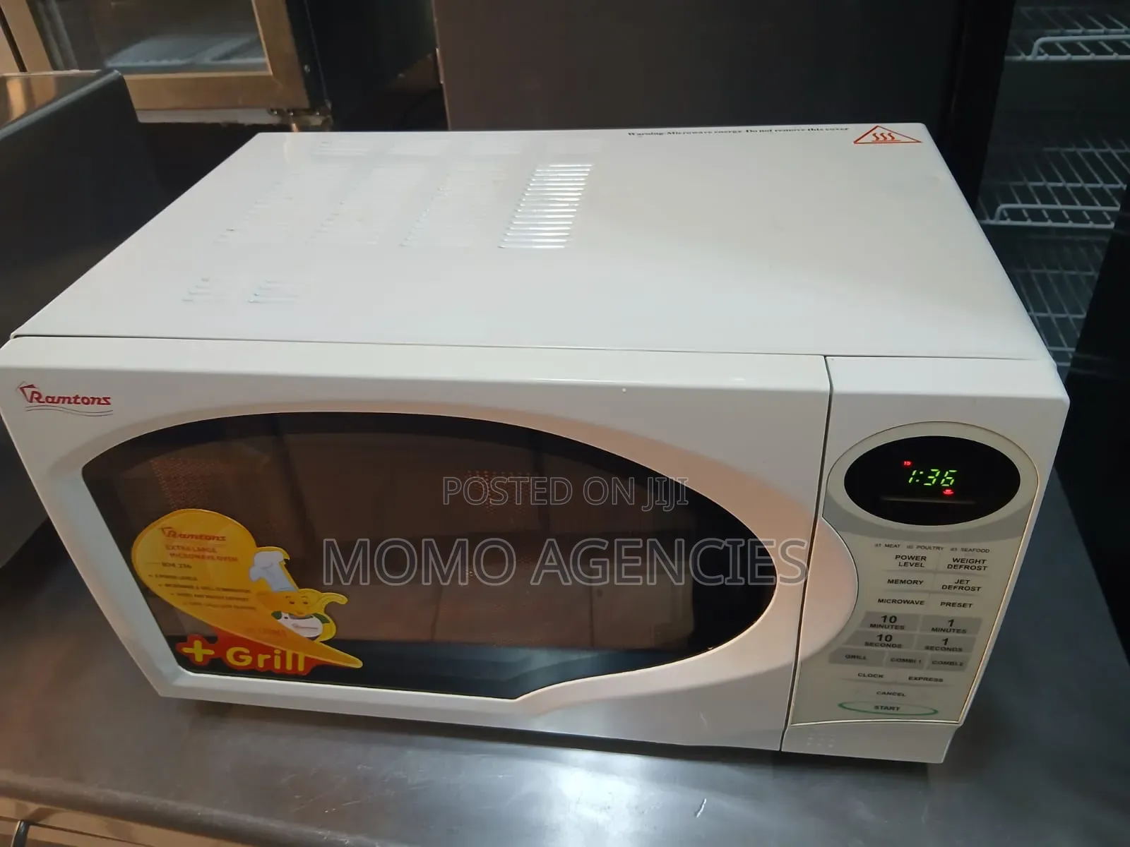 Grilled Ramtons Microwave 23l