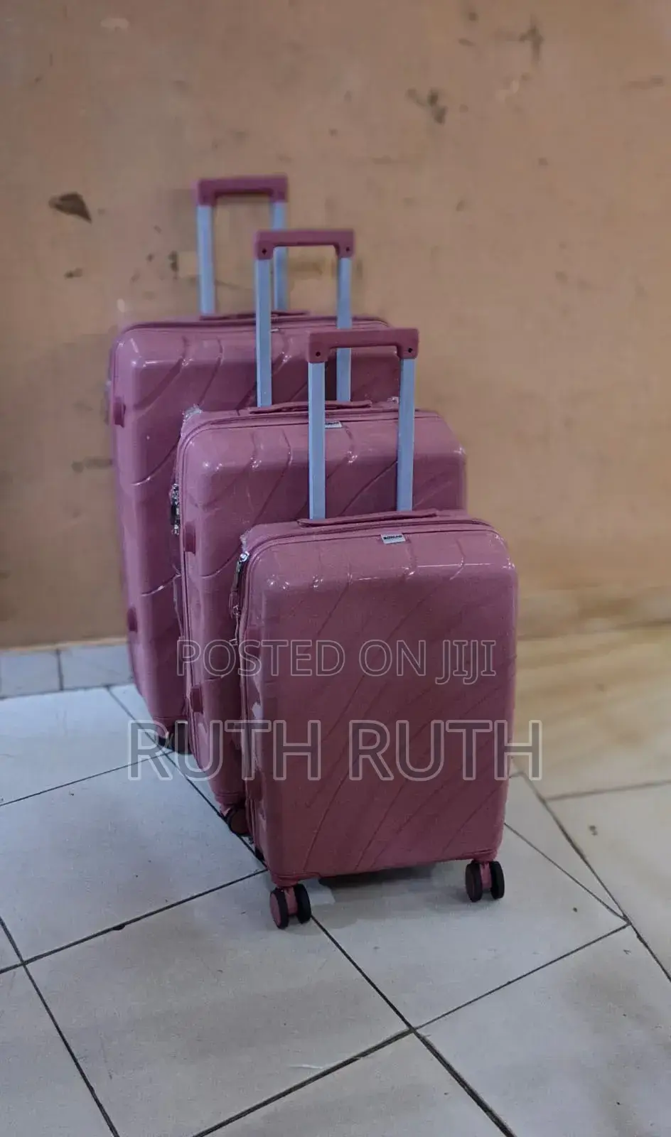 3 in 1 Rubber Suitcase