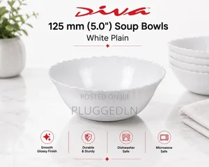 Glass Soup Bowls Per Box 
12 Sets (72pcs) in Box 5" (110mm)