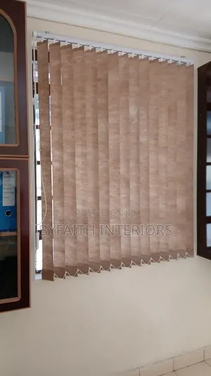 Light Brown Vertical Blind