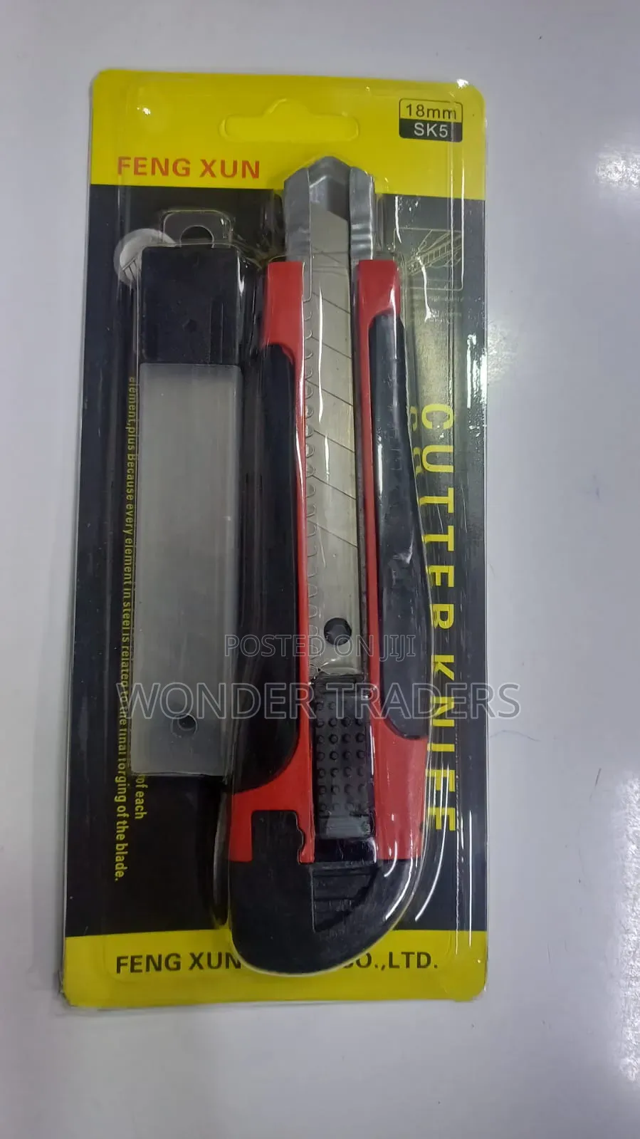 Stripping Knife With Extra Blades