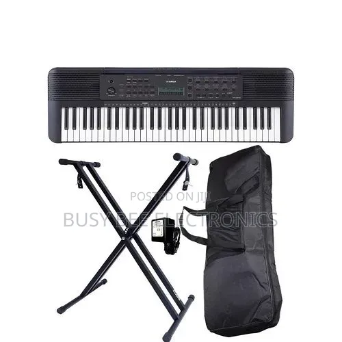 Yamaha Portable PSR-E283 Keyboard With Stand, Power Adapter and Bag