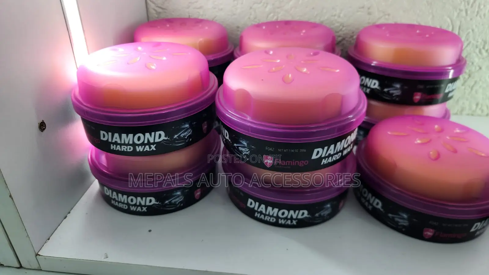 Flamingo Diamond Hard Wax (200g)
