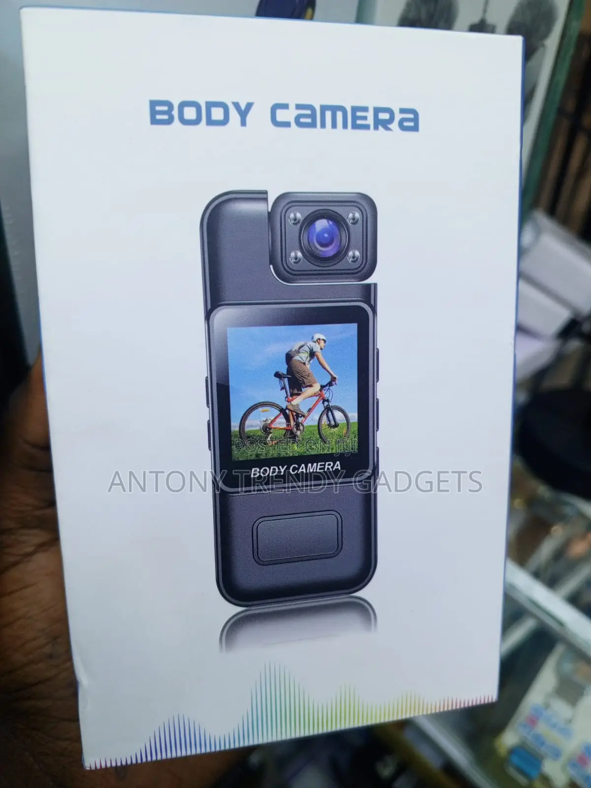 Portable Wearable Body Camera With Built-in Display
