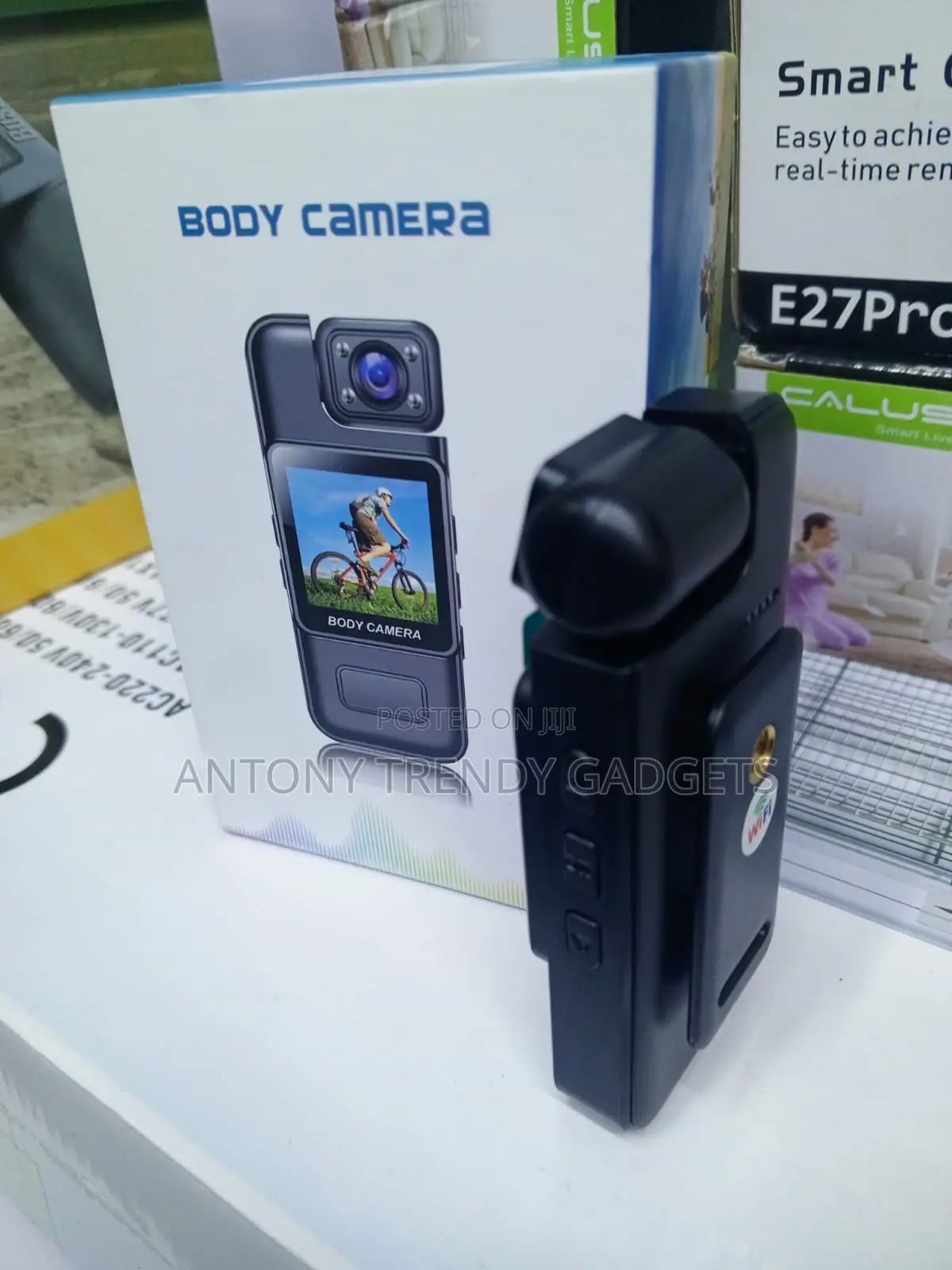 Wearable Body Cam With Screen for Police Security