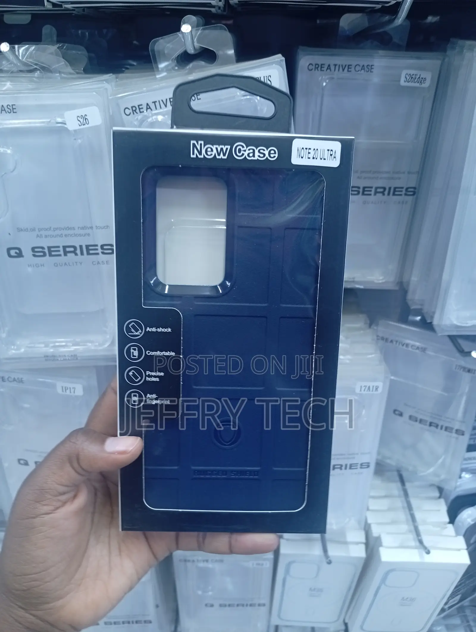 Samsung Galaxy Note 20 Ultra Case-Grid-Like Tactile Design