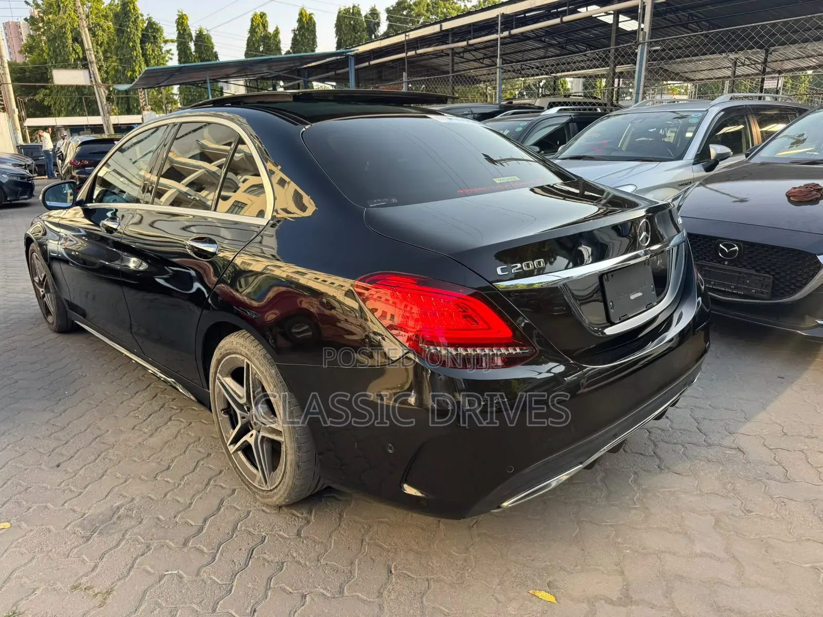 Mercedes-Benz C200 2020 Black