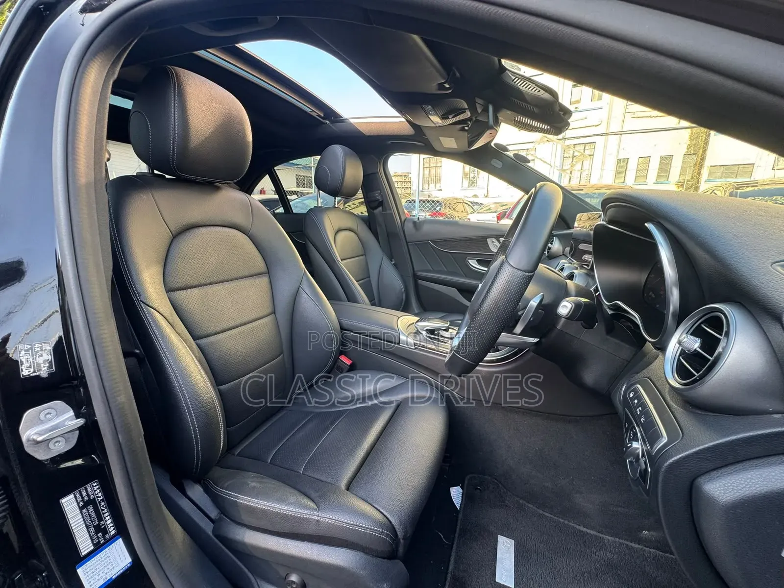 Mercedes-Benz C200 2020 Black