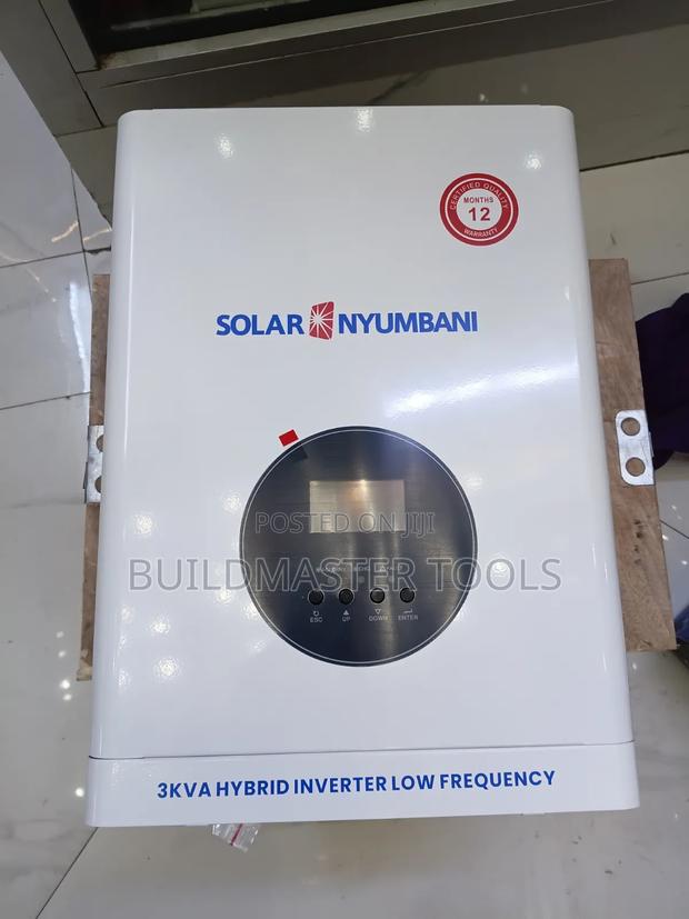 Solar Nyumbani 3kVA Hybrid Inverter. - thumbnail 2