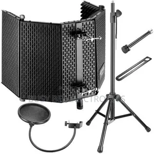 Vocal Booth/Mic Reflection Filter + FILTER + STAND