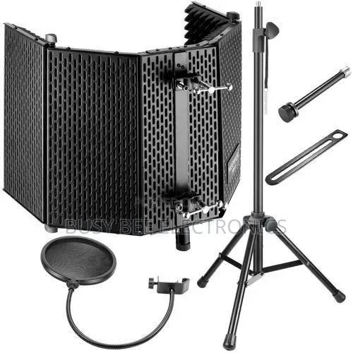 Vocal Booth/Mic Reflection Filter + FILTER + STAND