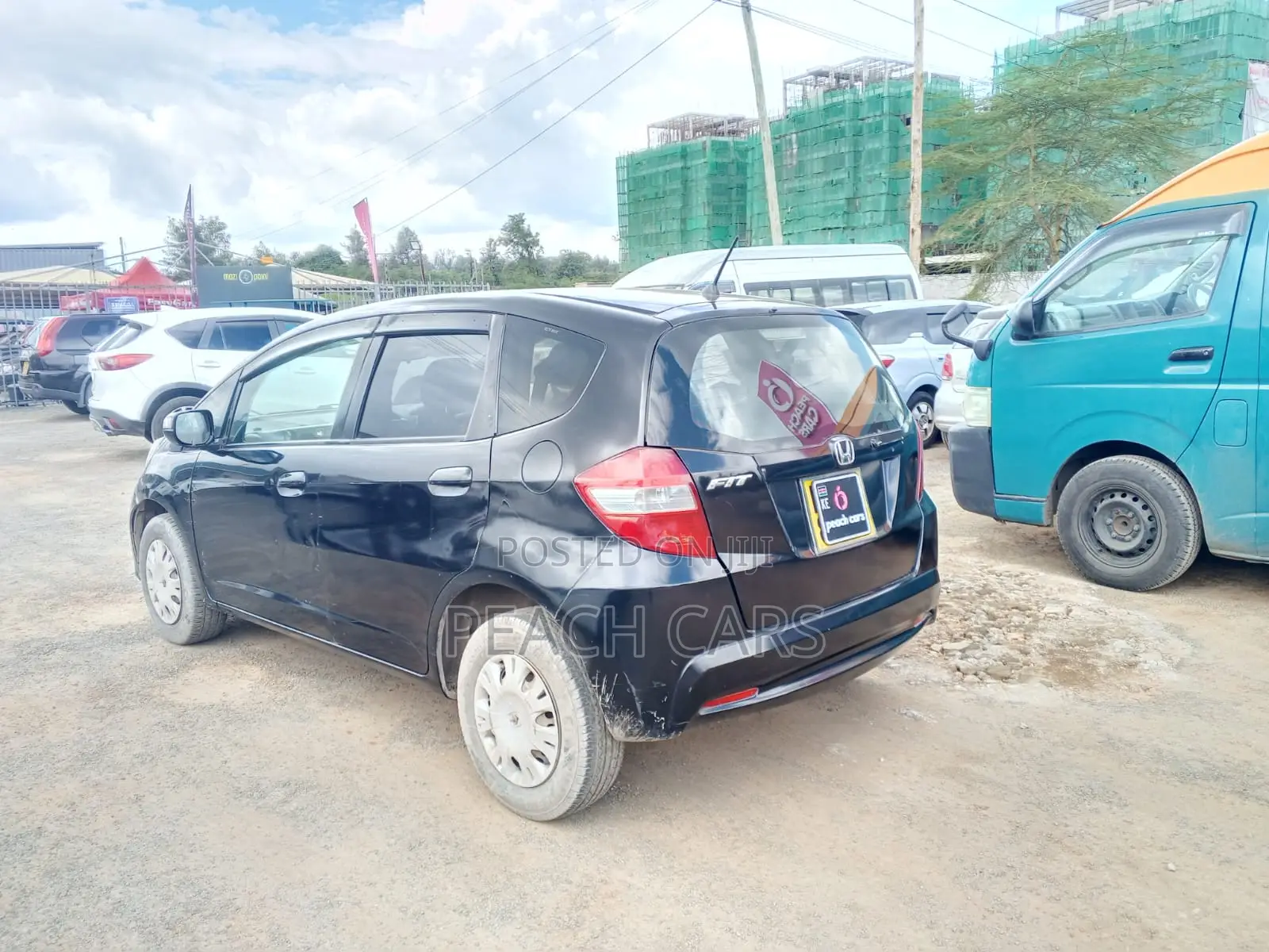 Honda Fit 5D 2013 Black