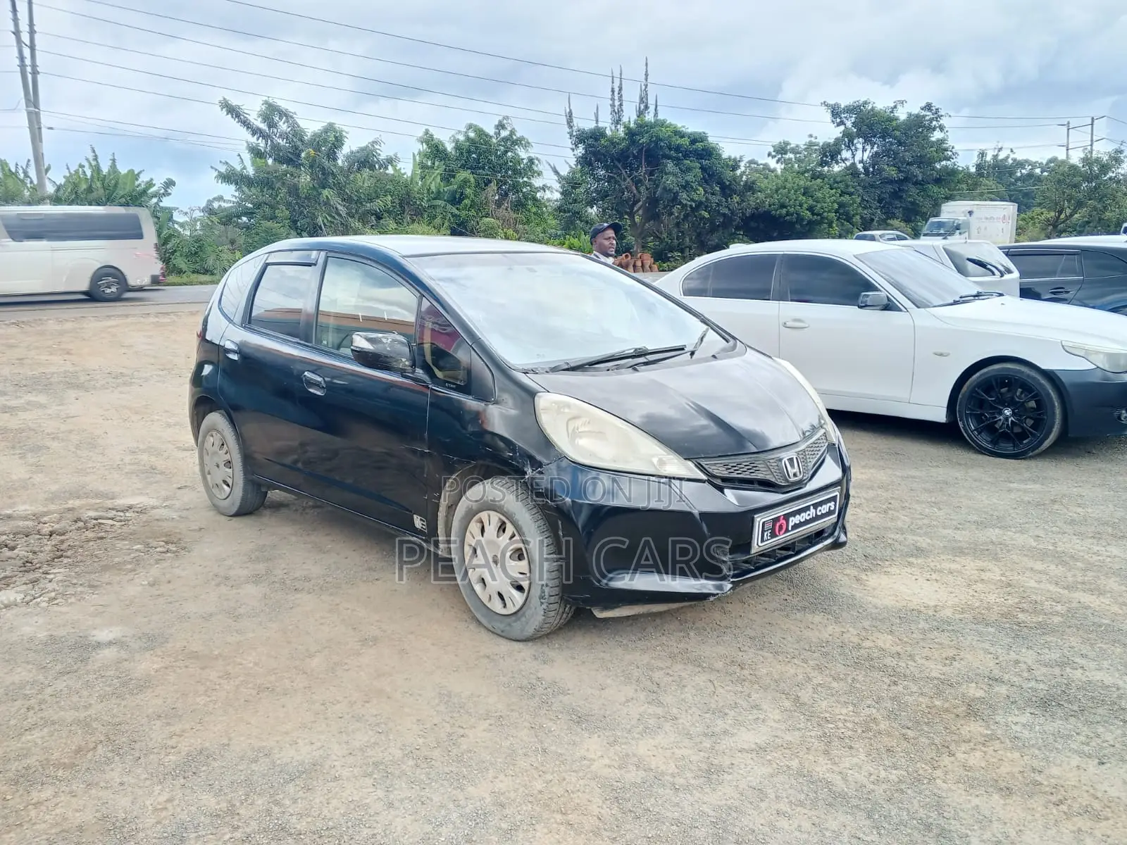 Honda Fit 5D 2013 Black