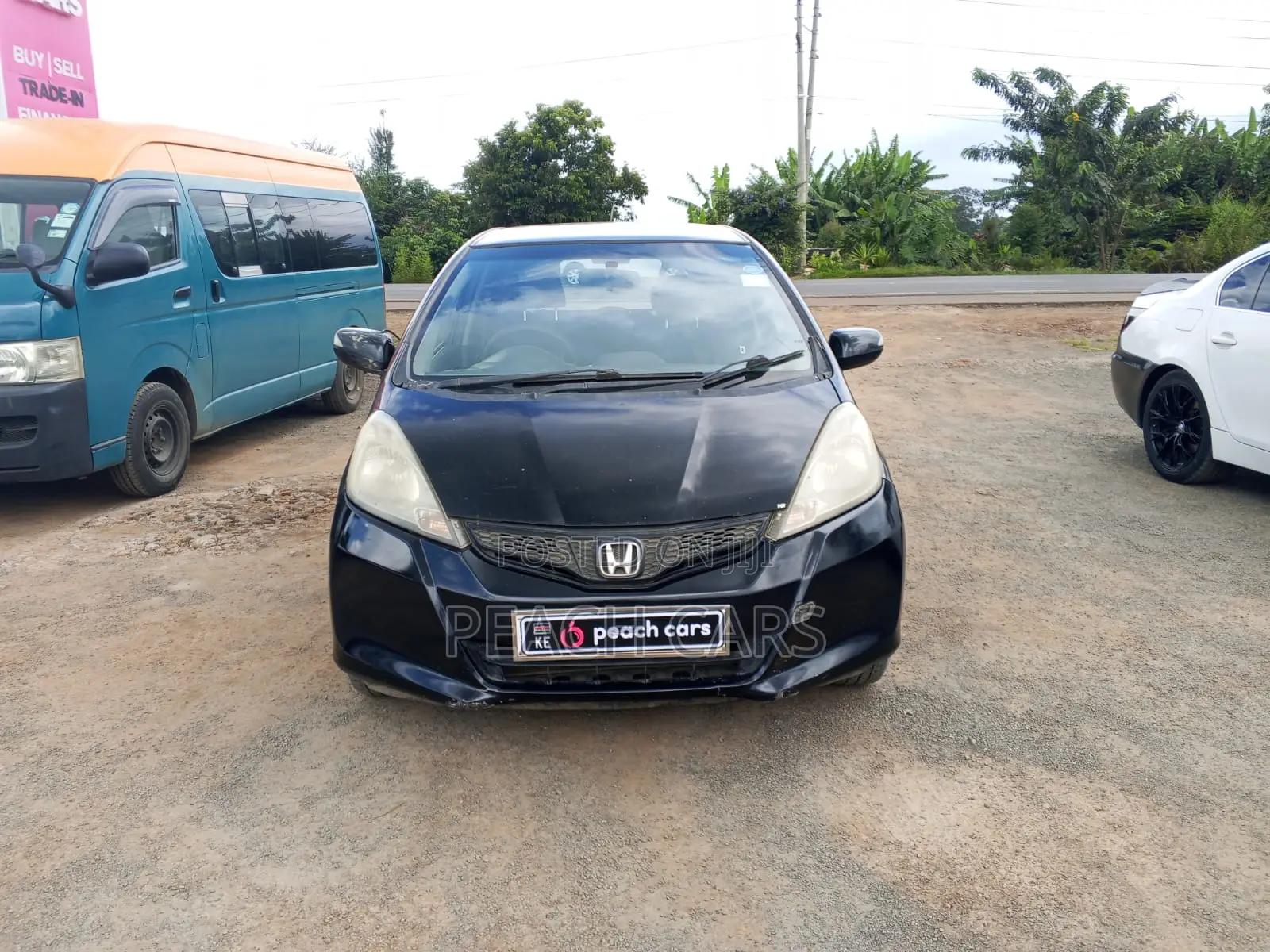 Honda Fit 5D 2013 Black