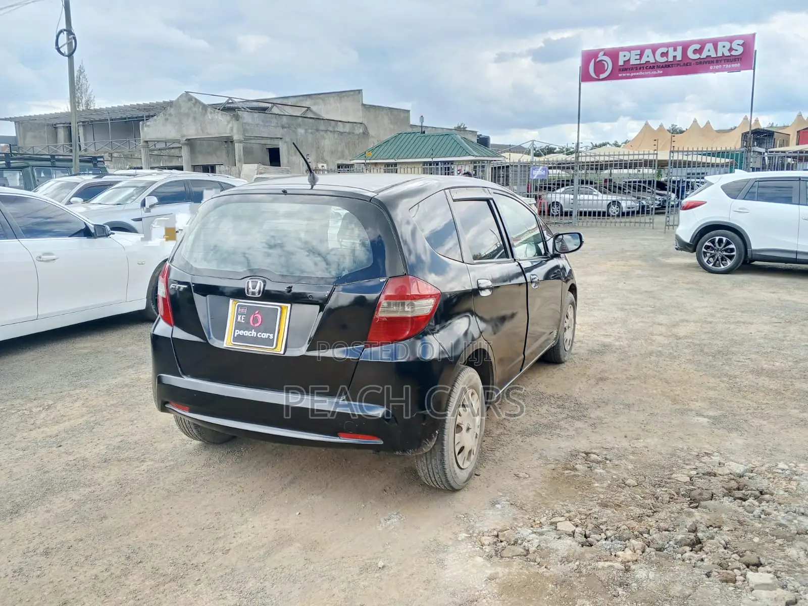 Honda Fit 5D 2013 Black