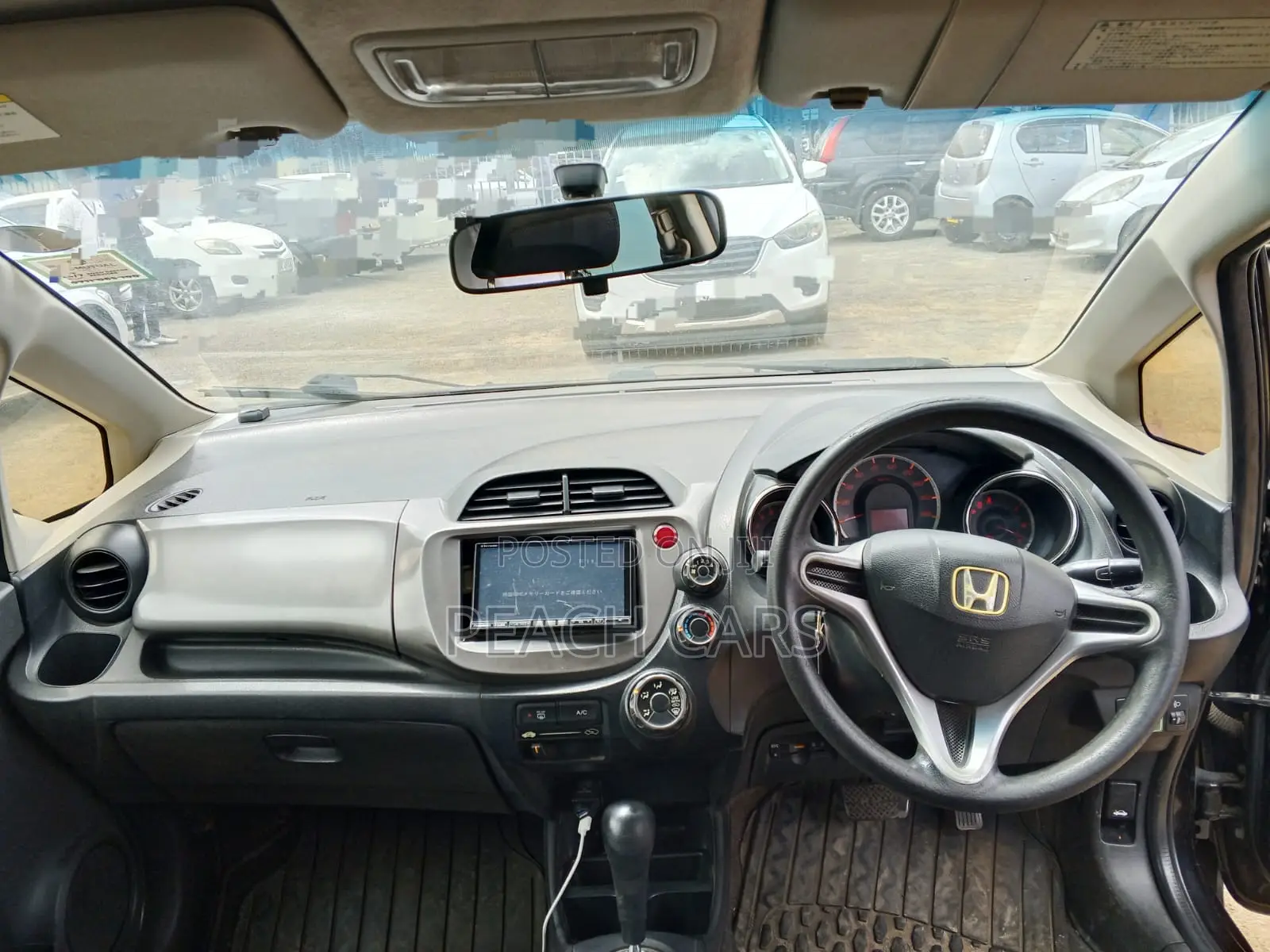 Honda Fit 5D 2013 Black