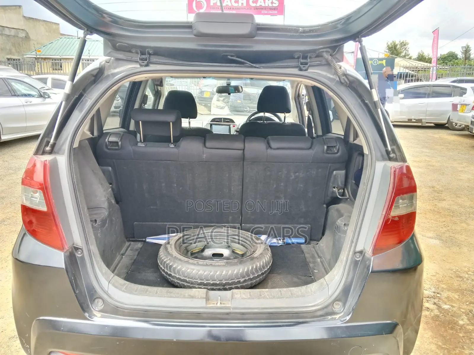 Honda Fit 5D 2013 Black