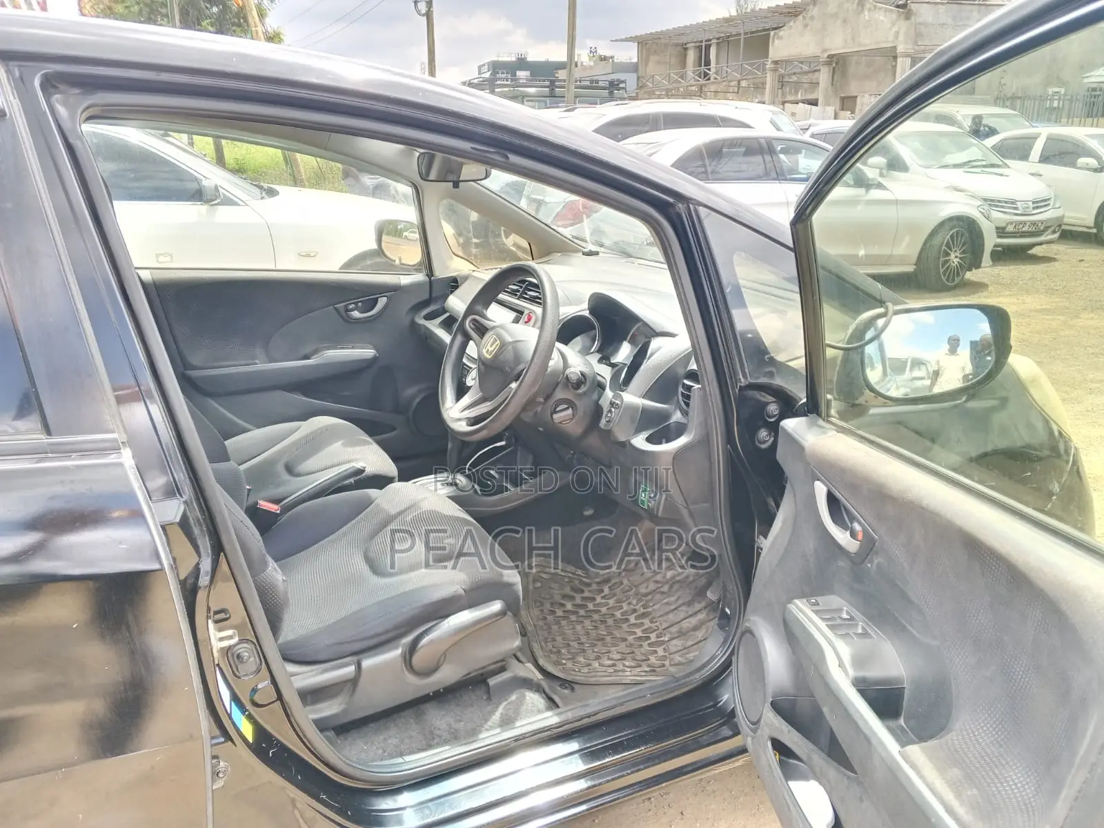 Honda Fit 5D 2013 Black