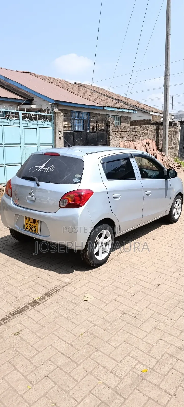 Mitsubishi Mirage 2015 Silver