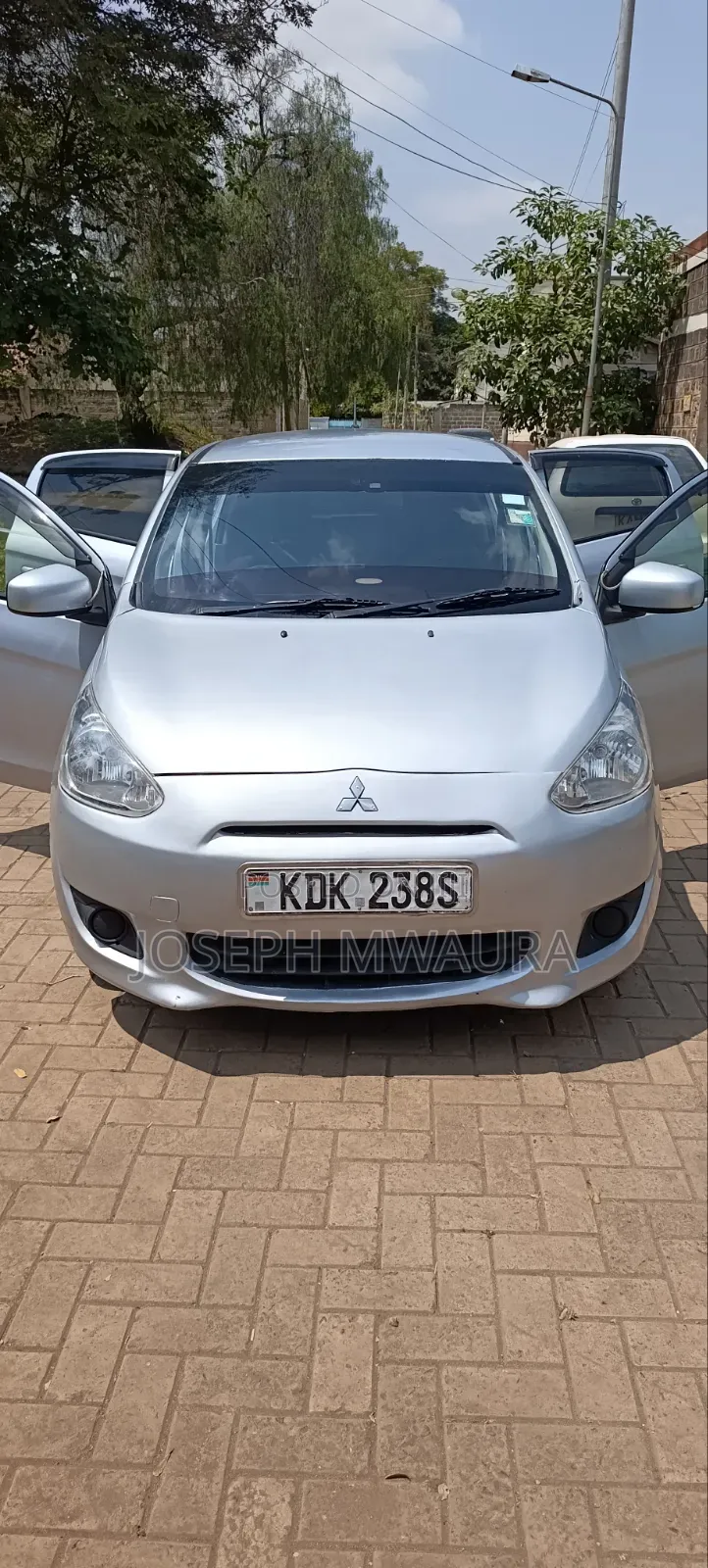 Mitsubishi Mirage 2015 Silver