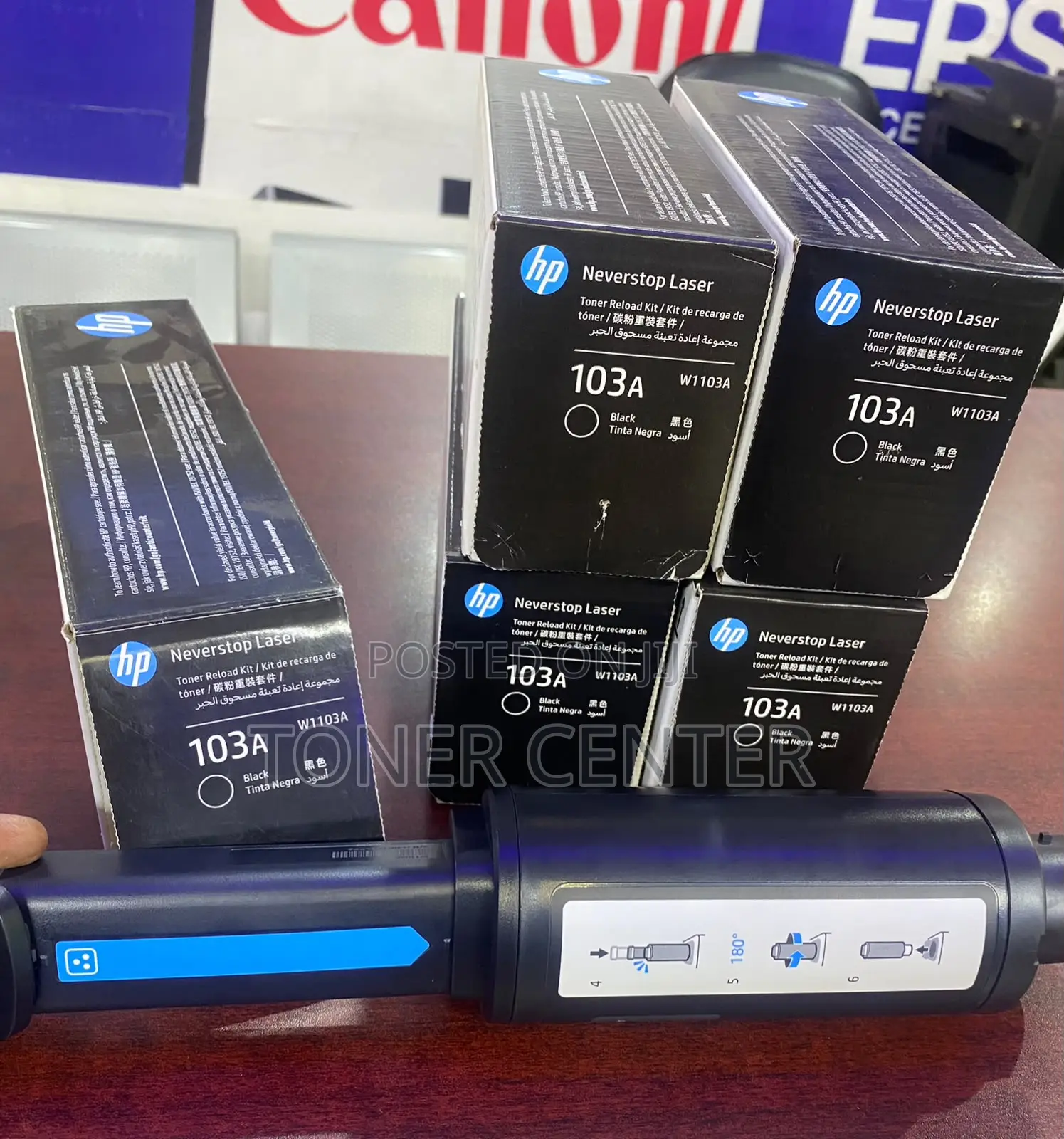 HP 103A Genuine Black Toner Reload Kit