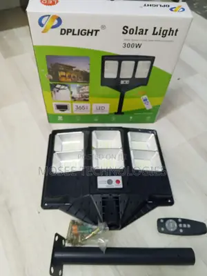 300W Outdoor Solar Flood Light – Motion Sensor LED Security Light