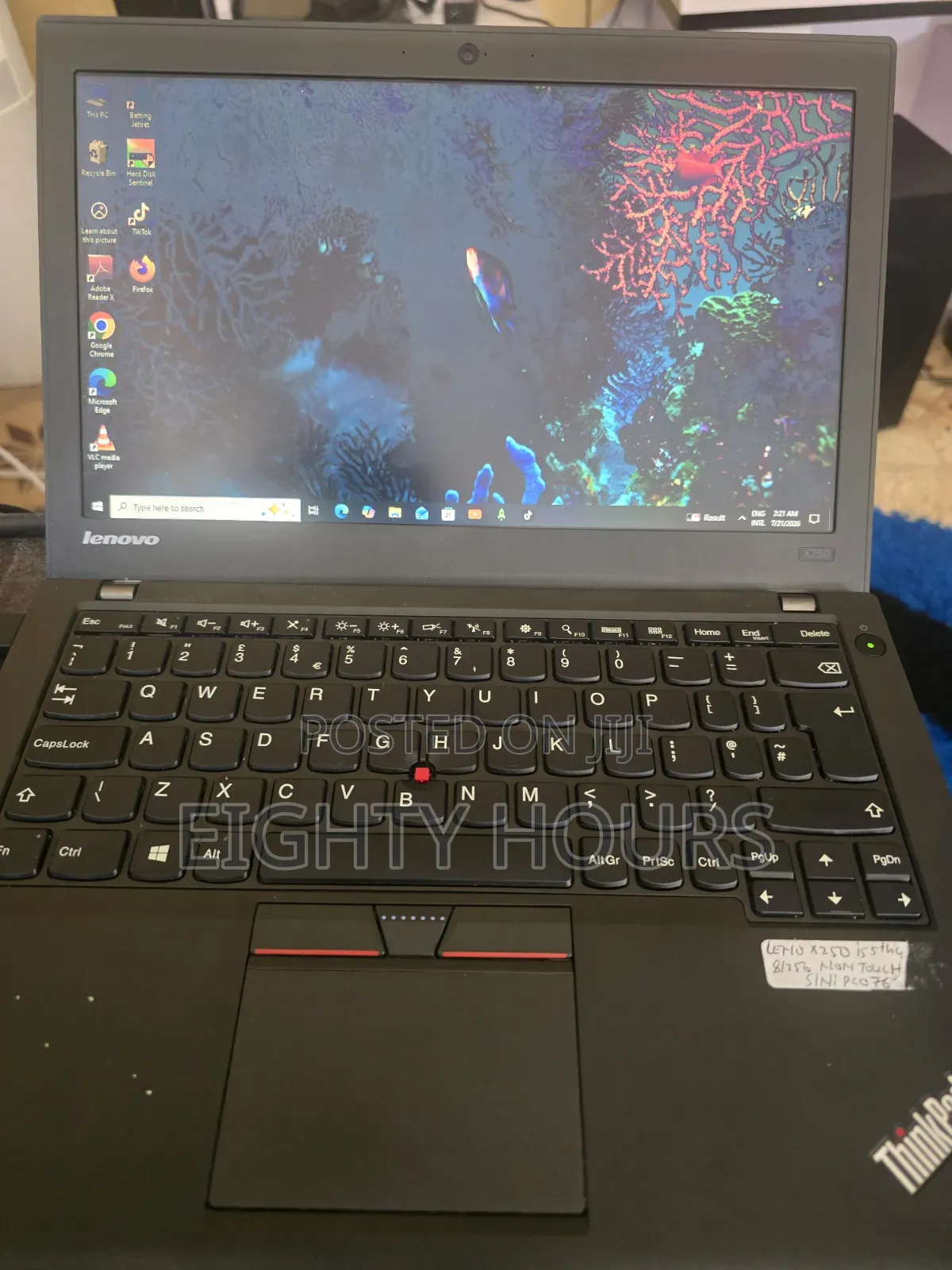 Laptop Lenovo ThinkPad X250 8GB Intel Core i5 SSD 256GB