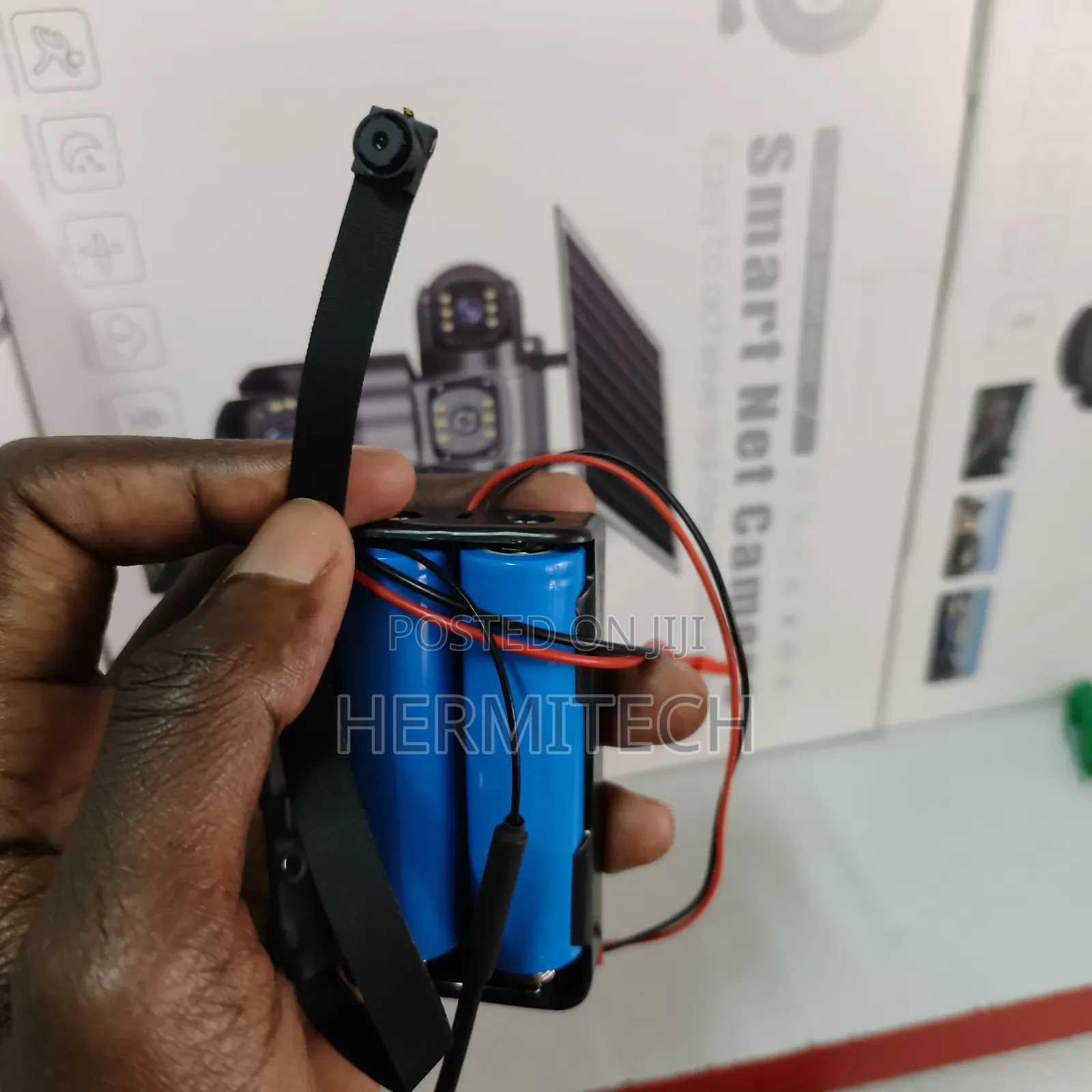 Wireless WiFi Connection Pinhole CCTV Camera Audio Recordings