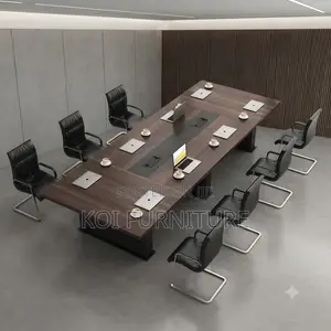 Boardroom Table; 3 Meters Heavy Capacity Office Boardroom Table