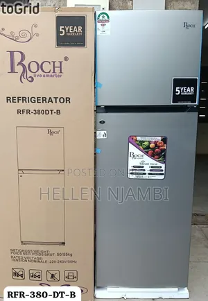 Roch RFR-380-DT-B Double Door (306 Litres )