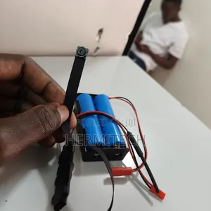 Wireless WiFi Connection Pinhole CCTV Camera Audio Recordings