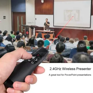 Wireless Powerpoint Presentation Pen Pointer Clicker With Laser