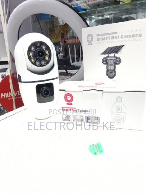 V380 WiFi Dual Bulb Indoor PTZ Camera Smart Home Security