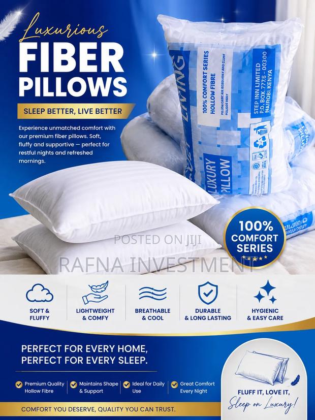 Luxurious Fiber Pillows - main view