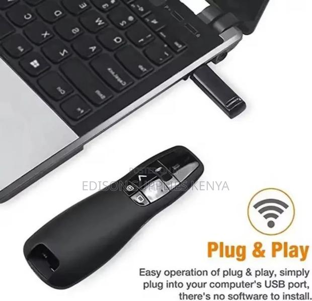 Wireless Powerpoint Presentation Pen Pointer Clicker With Laser - thumbnail 3