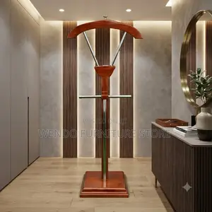 Hangers; Mahogany Finish Executive Home Office Hanger