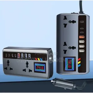200w Car Inverter With Charging Pots