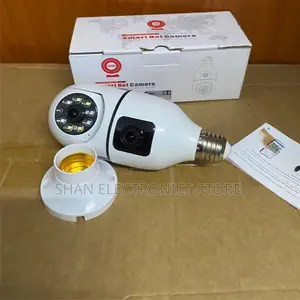 Intelligent Motion Detection and Remote Monitoring Smart 360° Bulb Cam