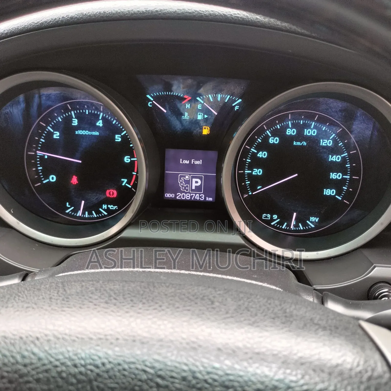 Toyota Land Cruiser Prado 2008 Black