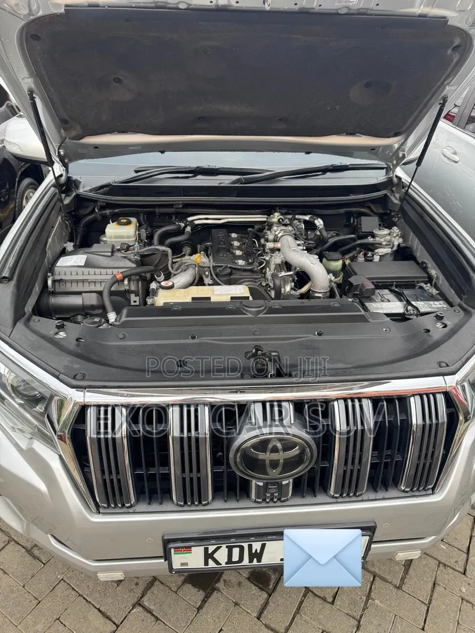 Toyota Land Cruiser Prado 3.0 190hp 2019 Silver