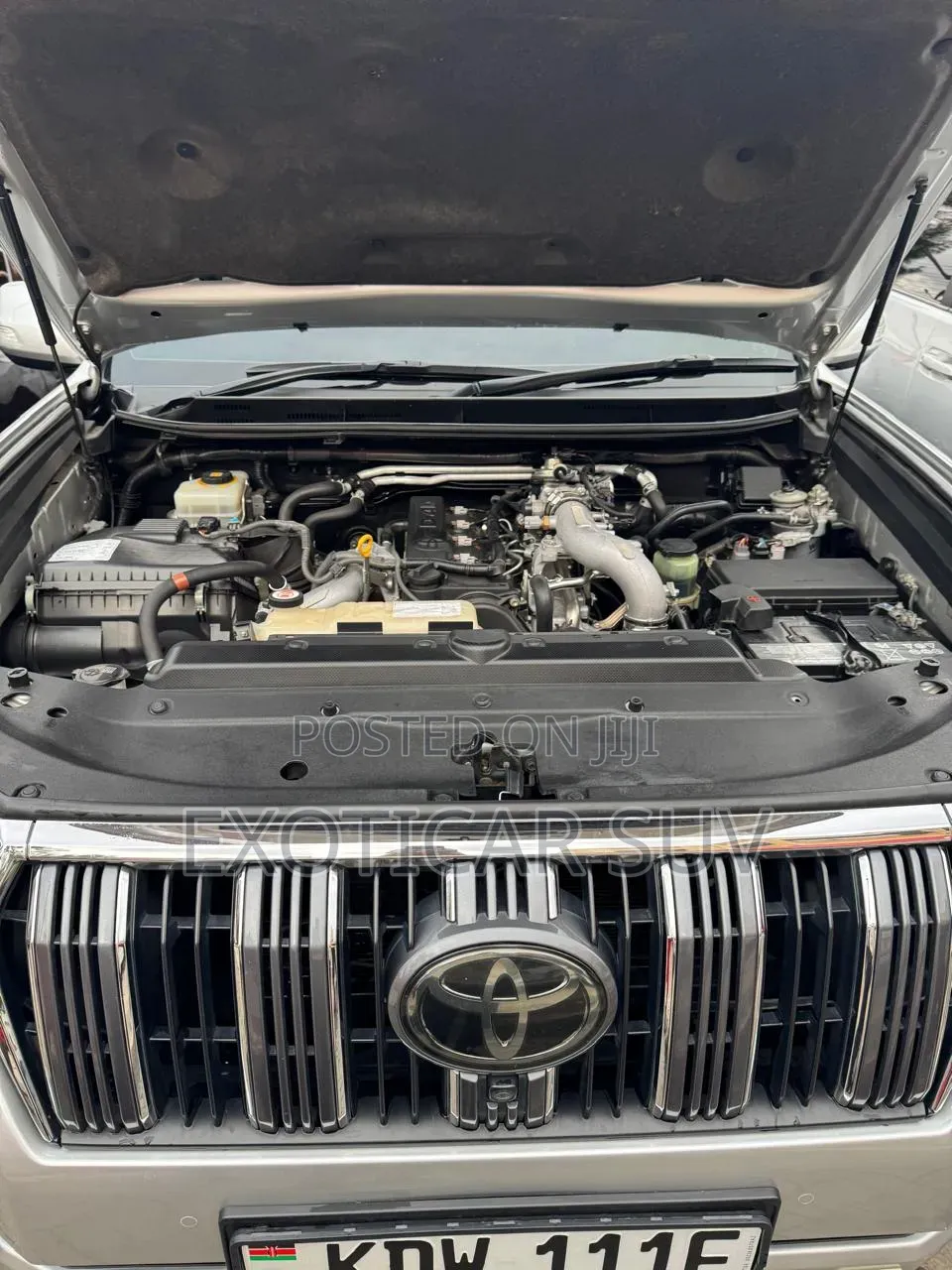 Toyota Land Cruiser Prado 3.0 190hp 2019 Silver