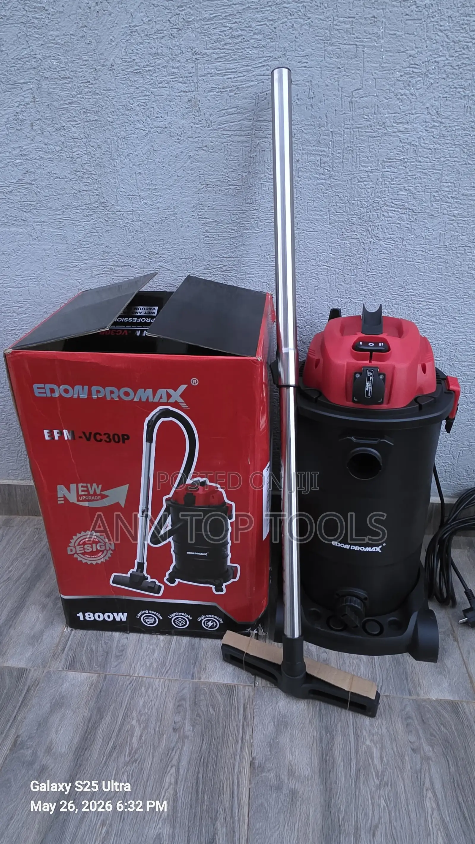 30 Litres Wet and Dry Edon Vacuum Cleaner