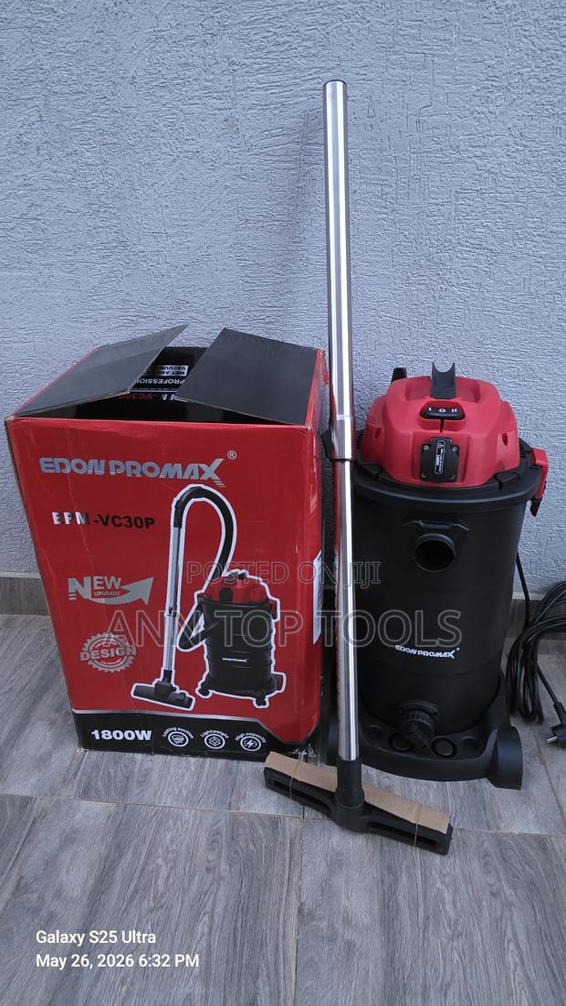 30 Litres Wet and Dry Edon Vacuum Cleaner