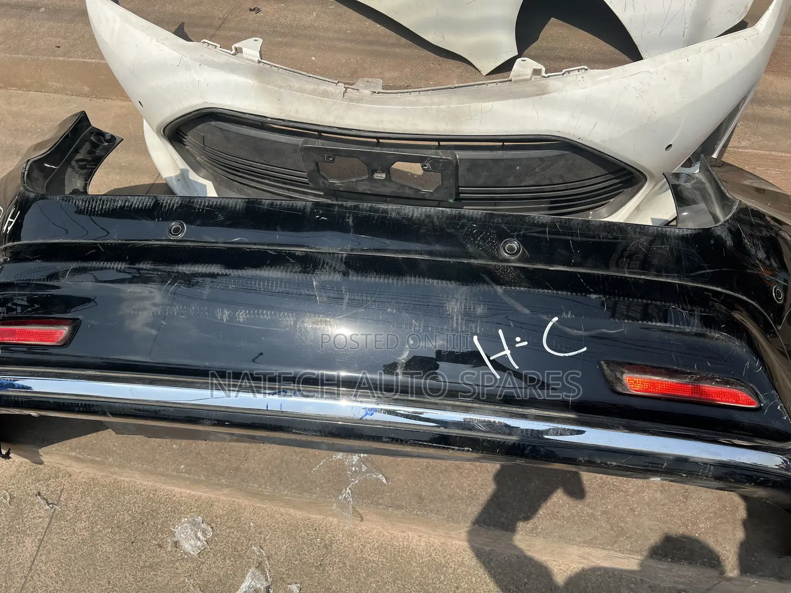 Toyota Harrier 2015 Kitted Rear Bumper