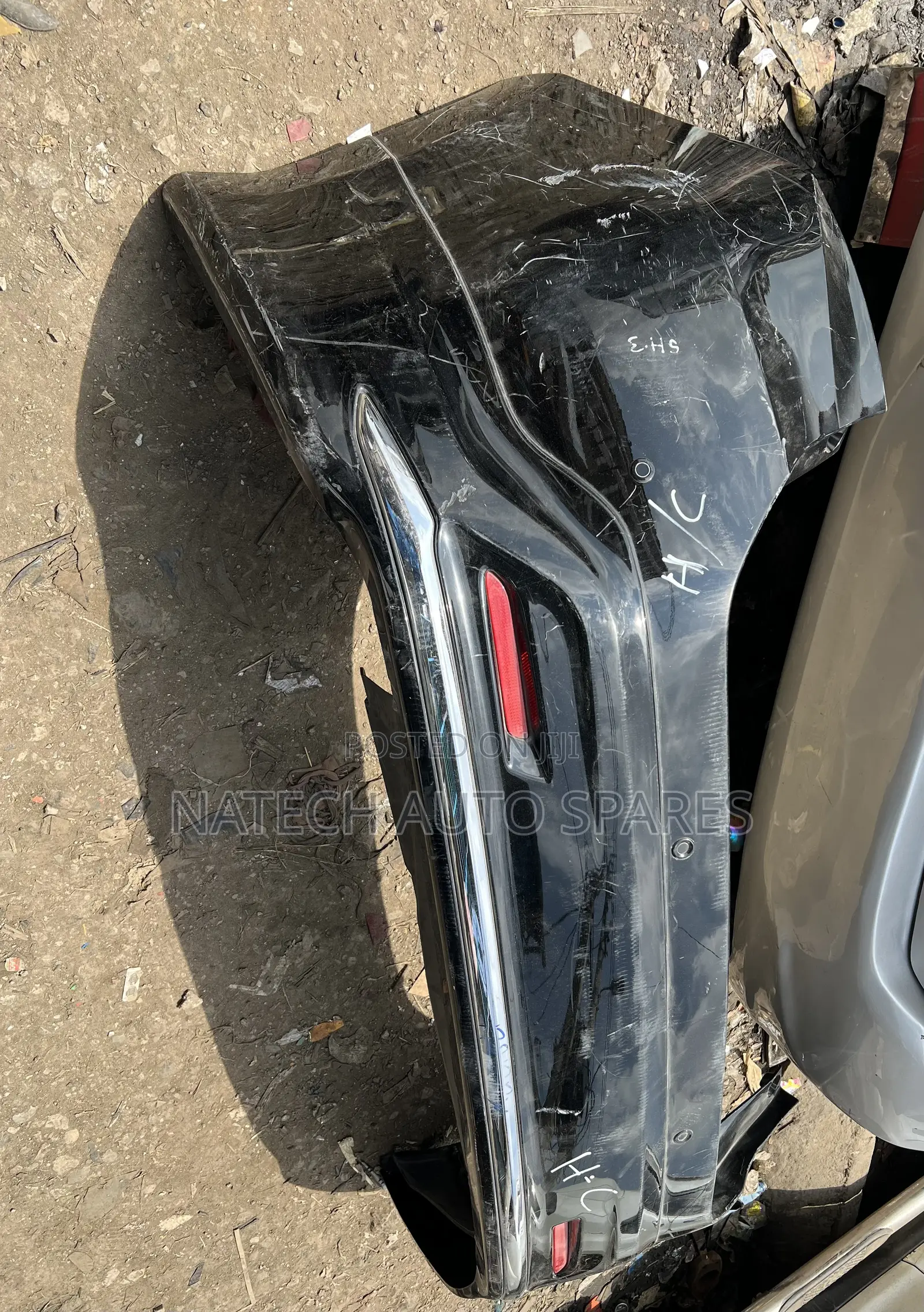 Toyota Harrier 2015 Kitted Rear Bumper