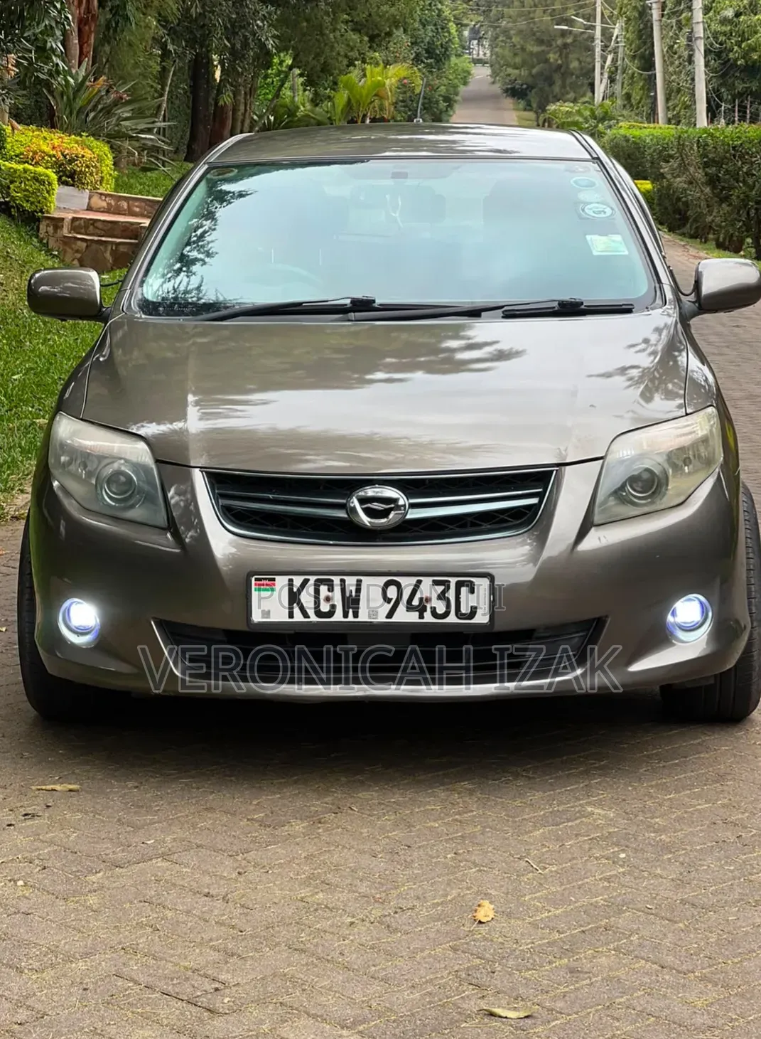 Toyota Corolla Fielder 2013 Brown