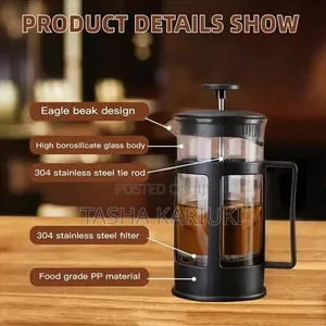 Heat Resistant French Press Coffee Maker