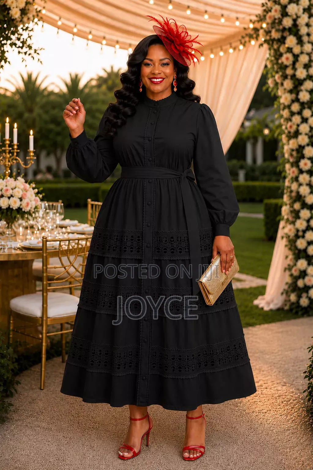 Elegant Rays Dress