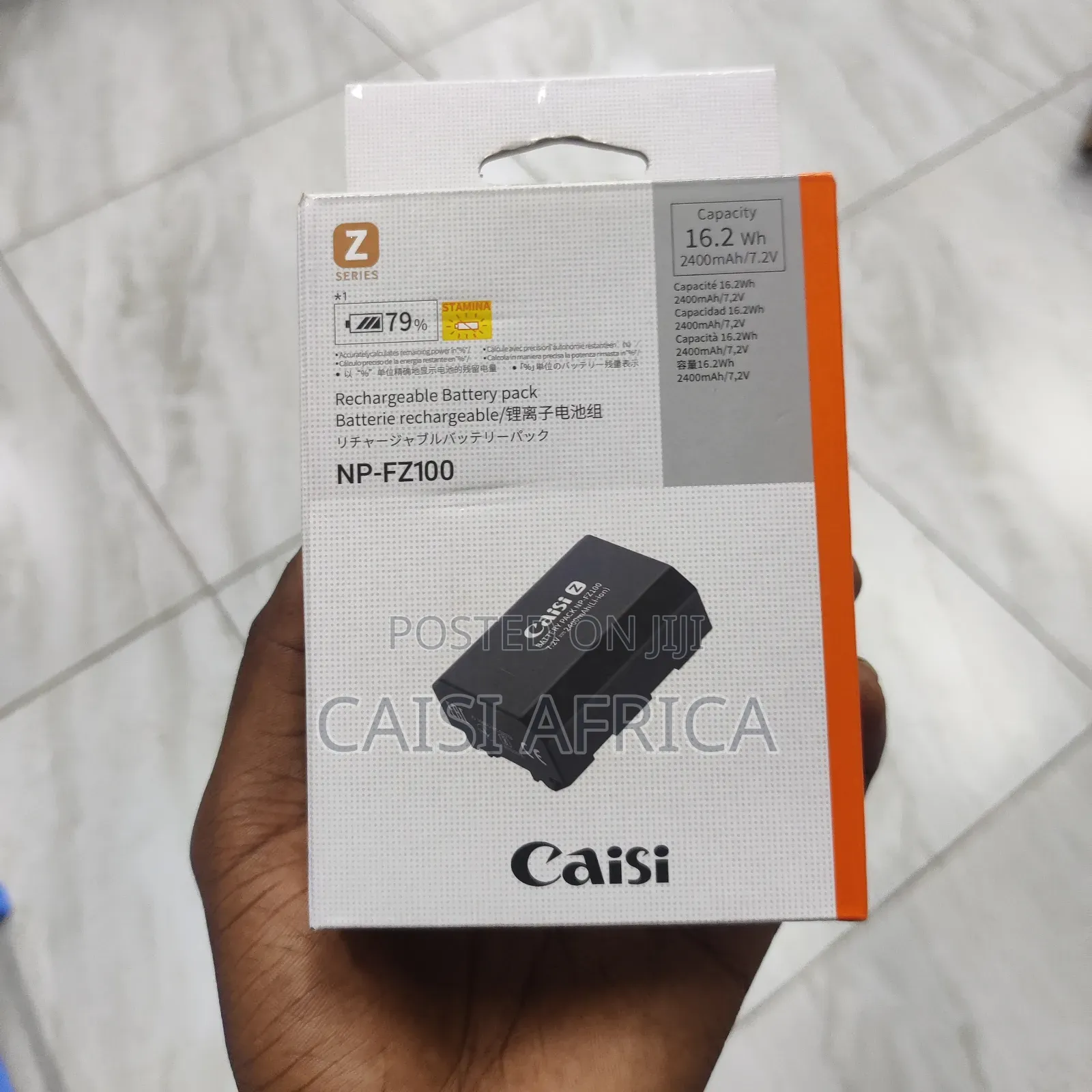 Caisi Sony NP-FZ100 Battery