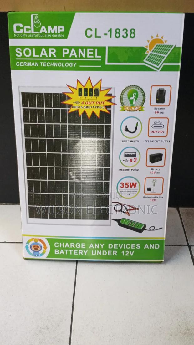 Phone Charging Solar Panels. 12v/ 35w - main view